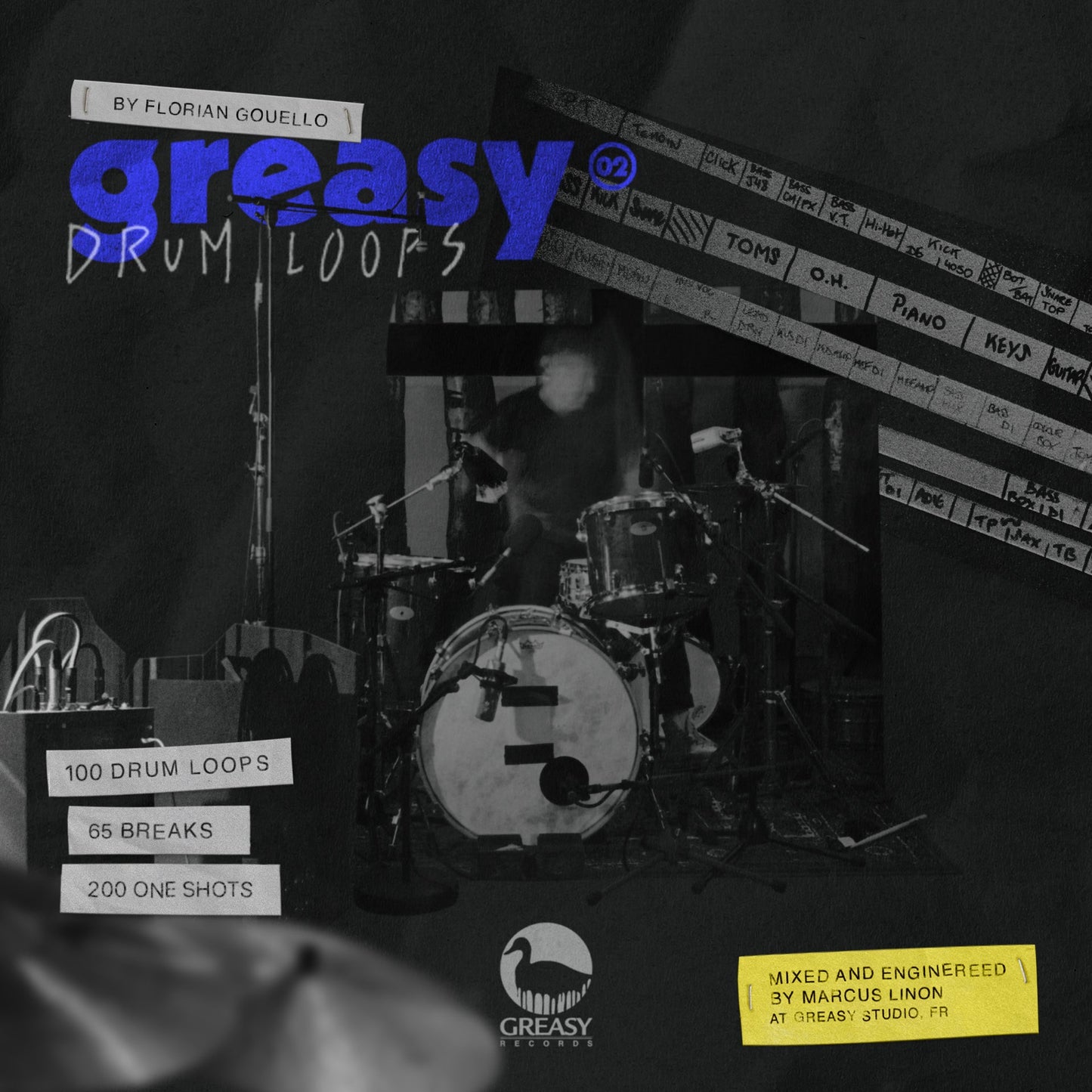 Greasy Drum Loops Vol.2 - Florian GouelloFlorian Gouello - Drum LoopsFlorian Gouello