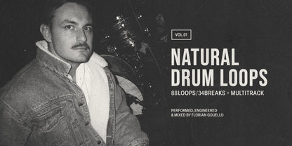 Natural Drum Loops Vol.1